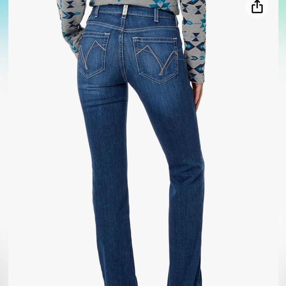 ARIAT Women's R.e.a.l. Perfect Rise Abby Straight Jean